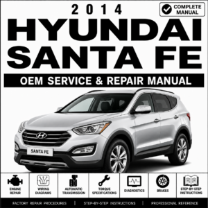 2014 Hyundai Santa Fe (NC) G 3.3 GDI Service and Repair Manual
