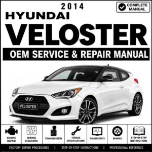 2014 Hyundai VELOSTER (FS) G 1.6 T-GDI Service and Repair Manual