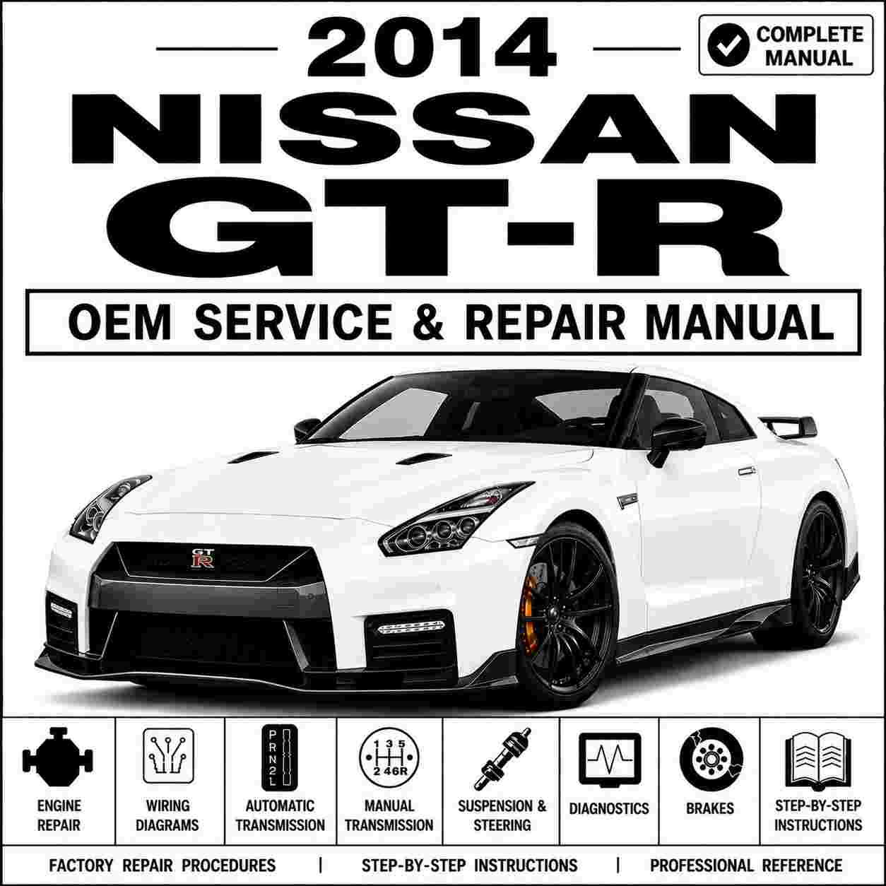 2014 Nissan GT-R Service & Repair Manual