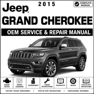 2015 Jeep Grand Cherokee (3.6L V6) OEM Service and Repair Manual