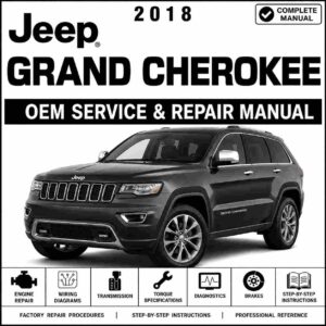 2018 Jeep Grand Cherokee 6.4L V8 SRT Hemi MDS Service and Repair Manual