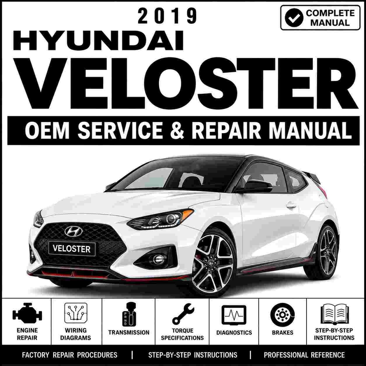 2019 Hyundai VELOSTER N (JSN) G 2.0 T-GDI Service and Repair Manual