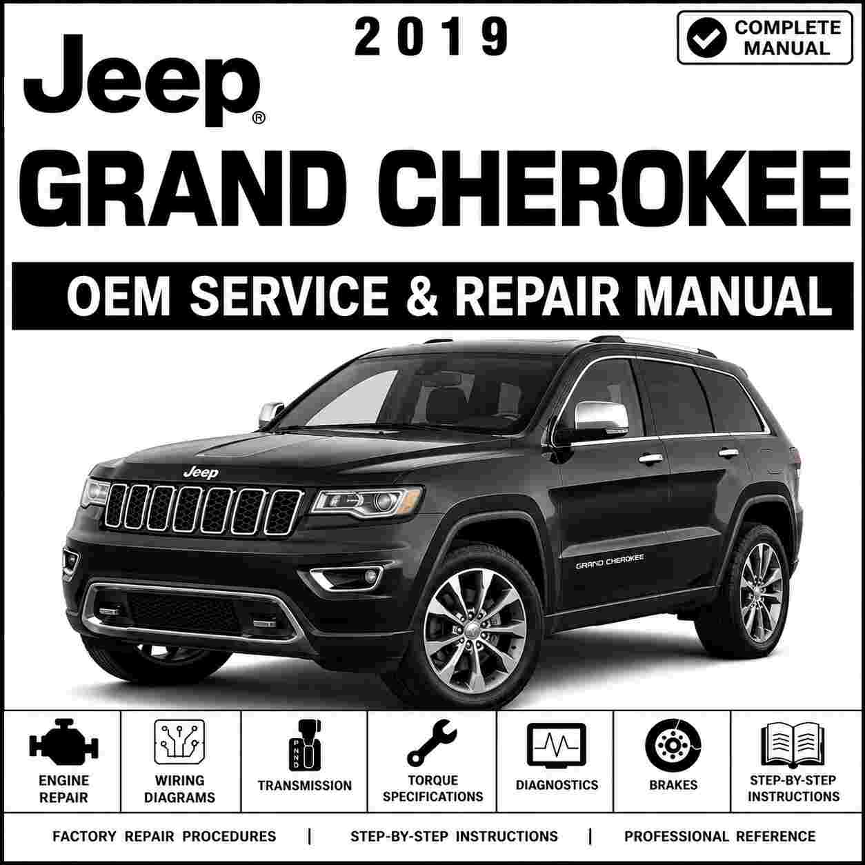 2019 Jeep Grand Cherokee 6.4L V8 SRT Hemi MDS Service and Repair Manual