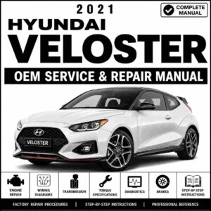 2021 Hyundai VELOSTER N (JSN) G 2.0 T-GDI N (JSN) G 2.0 T-GDI Service and Repair Manual