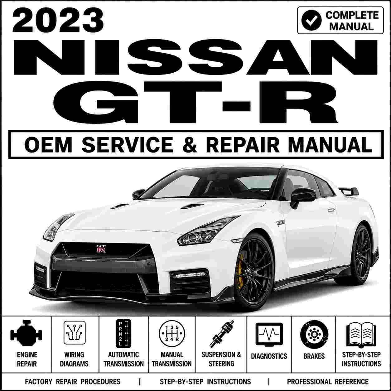 2023 Nissan GT-R Service and Repair Manual