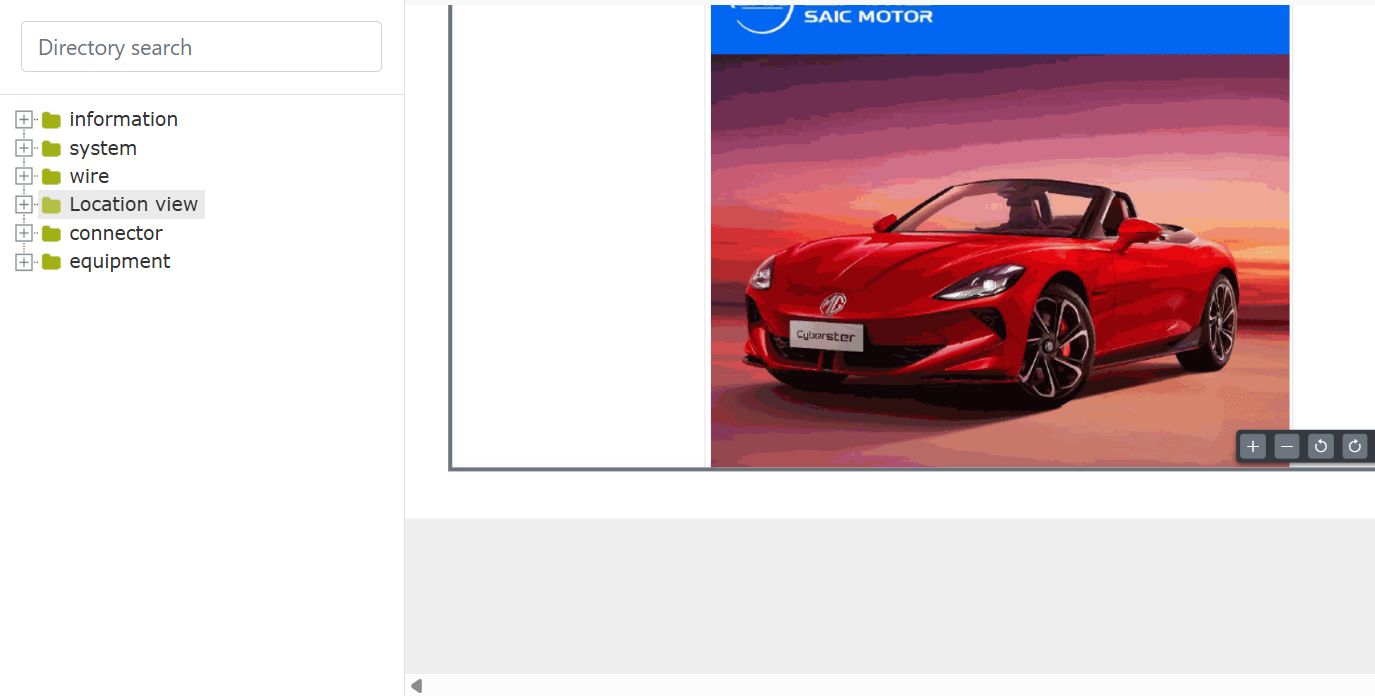 2023-Present MG Cyberster Wiring & Fuse Box Diagram