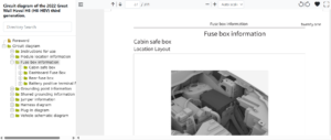2021-Present Haval H6 Wiring & Fuse Box Diagram