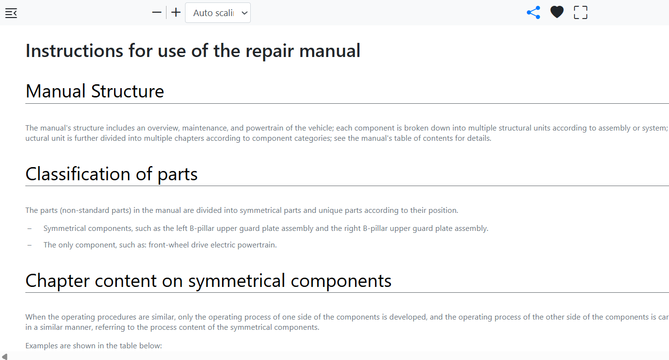 2024-Present BYD Seal 6 Workshop Manual